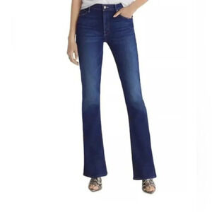 MOTHER The Runaway Mini Flare Jeans in Home Movies size 25 B2001